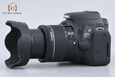 [Used] Canon EOS Kiss X9 EF-S 18-55 IS STM Lens Kit Black