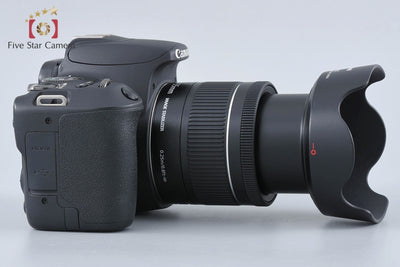 [Used] Canon EOS Kiss X9 EF-S 18-55 IS STM Lens Kit Black
