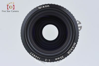 [Used] Nikon Ai NIKKOR 35mm f/2