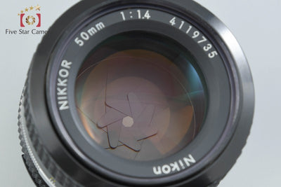 【中古】Nikon ニコン Ai NIKKOR 50mm f/1.4