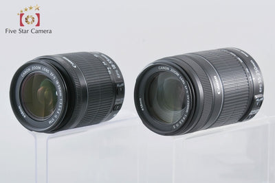 【中古】Canon キヤノン EOS Kiss X7 ダブルズームキット ブラック 元箱付き