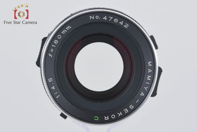 [Used] Mamiya SEKOR C 180mm f/4.5 for RB67 with original box