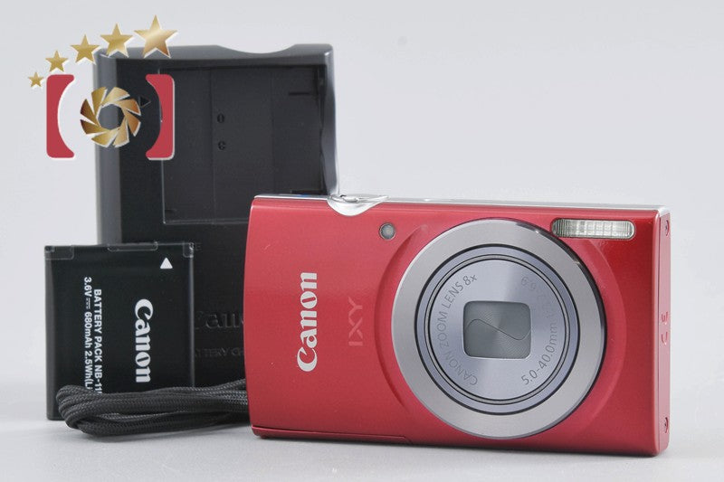 [Used] Canon IXY 150 Red Compact Digital Camera