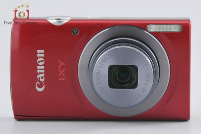 [Used] Canon IXY 150 Red Compact Digital Camera