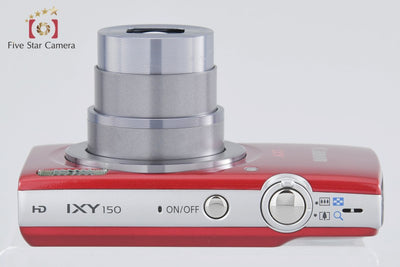 [Used] Canon IXY 150 Red Compact Digital Camera