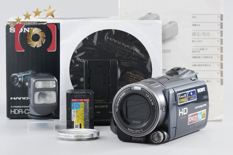 【中古】SONY ソニー ハンディカム HDR-CX550V デジタルビデオカメラ 元箱付き
