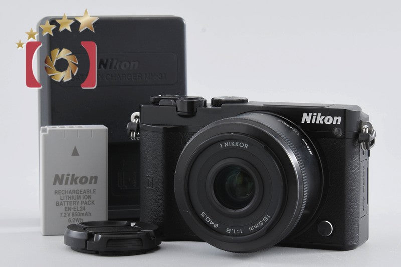 [Used] Nikon 1 J5 Black + 1 NIKKOR 18.5mm f/1.8