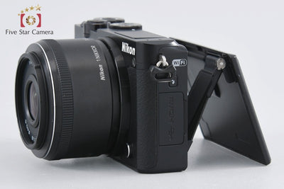 [Used] Nikon 1 J5 Black + 1 NIKKOR 18.5mm f/1.8