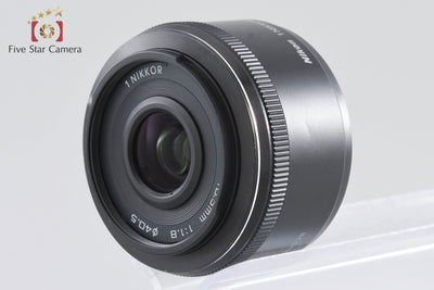 [Used] Nikon 1 J5 Black + 1 NIKKOR 18.5mm f/1.8