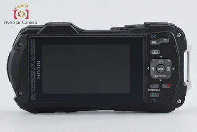 【中古】RICOH リコー WG-40W ブルー コンパクトデジタルカメラ シャッター回数僅少