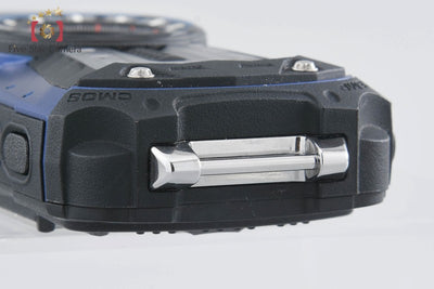 【中古】RICOH リコー WG-40W ブルー コンパクトデジタルカメラ シャッター回数僅少