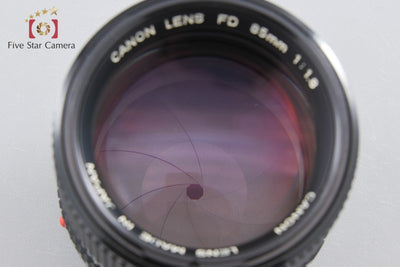 [Used] Canon New FD 85mm f/1.8