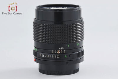 [Used] Canon New FD 85mm f/1.8