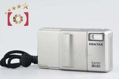[Used] PENTAX ESPIO mini Silver Compact Film Camera