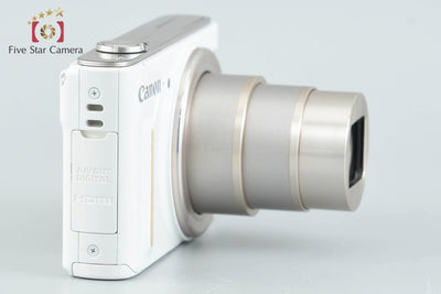 【中古】Canon キヤノン PowerShot SX610 HS ホワイト コンパクトデジタルカメラ