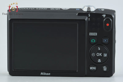[Used] Nikon COOLPIX S2900 Red Compact Digital Camera
