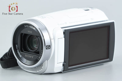 [Used] SONY Sony Handycam HDR-CX680 White Digital Video Camera Multi-language support