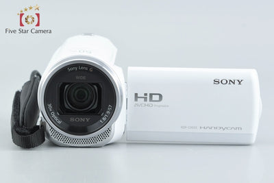 [Used] SONY Sony Handycam HDR-CX680 White Digital Video Camera Multi-language support