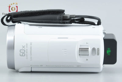 [Used] SONY Sony Handycam HDR-CX680 White Digital Video Camera Multi-language support