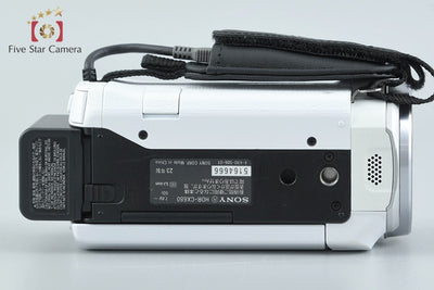 [Used] SONY Sony Handycam HDR-CX680 White Digital Video Camera Multi-language support