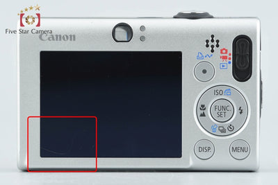 【中古】Canon キヤノン IXY Digital 20 IS シルバー コンパクトデジタルカメラ