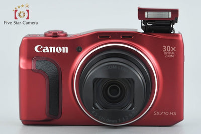 [Used] Canon PowerShot SX710 HS Red Compact Digital Camera