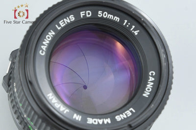 [Used] Canon New FD 50mm f/1.4