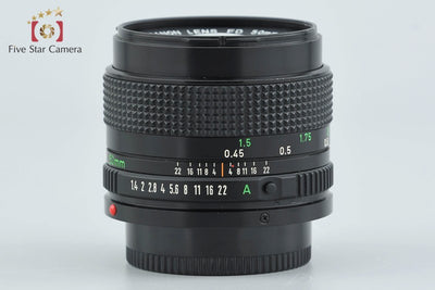 [Used] Canon New FD 50mm f/1.4