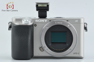 【中古】SONY ソニー α6000 ILCE-6000 シルバー ミラーレス一眼カメラ 多言語対応