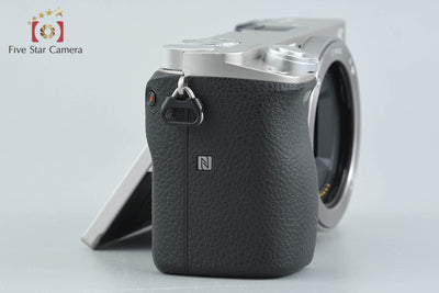 【中古】SONY ソニー α6000 ILCE-6000 シルバー ミラーレス一眼カメラ 多言語対応