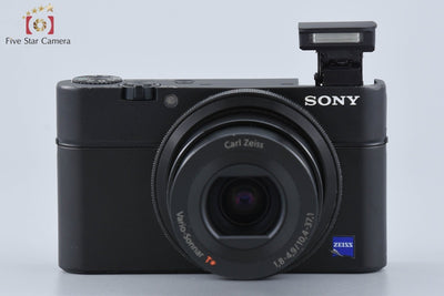 Used: Sony Cyber-shot DSC-RX100 Black Digital Still Camera with Original Box, Multi-Language Support