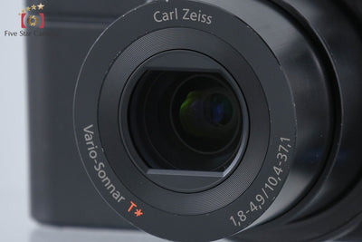 Used: Sony Cyber-shot DSC-RX100 Black Digital Still Camera with Original Box, Multi-Language Support