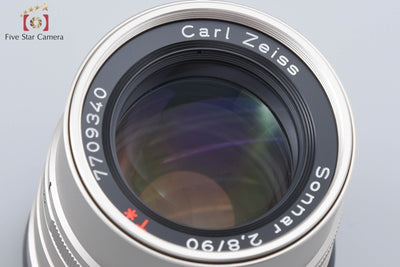 【中古】CONTAX コンタックス Carl Zeiss Sonnar 90mm f/2.8 T*