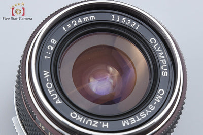 【中古】OLYMPUS オリンパス H.ZUIKO AUTO-W 24mm f/2.8