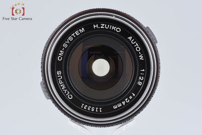 【中古】OLYMPUS オリンパス H.ZUIKO AUTO-W 24mm f/2.8