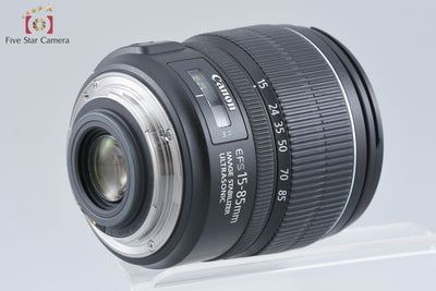 【中古】Canon キヤノン EF-S 15-85mm f/3.5-5.6 IS USM