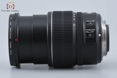 【中古】Canon キヤノン EF-S 15-85mm f/3.5-5.6 IS USM