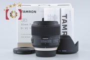 【Used】TAMRON F012 SP 35mm f/1.8 Di VC USD for Nikon with original box