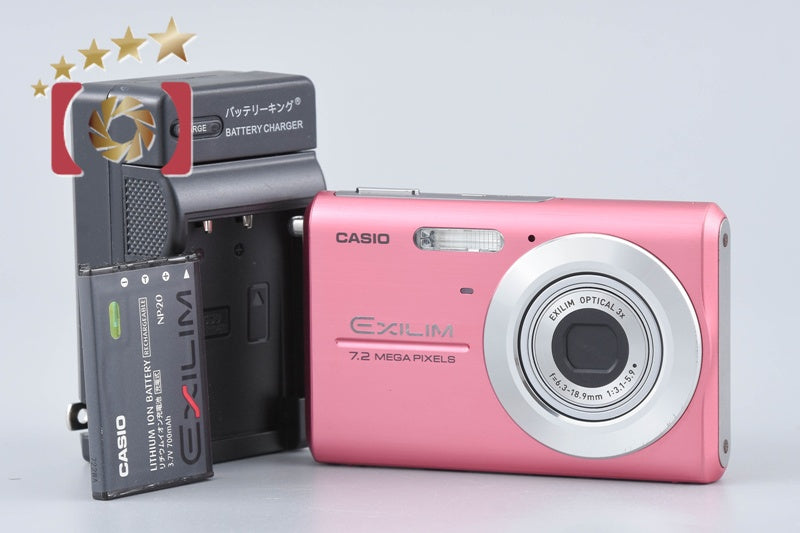 [Used] Casio EXILIM EX-Z75 Pink Compact Digital Camera