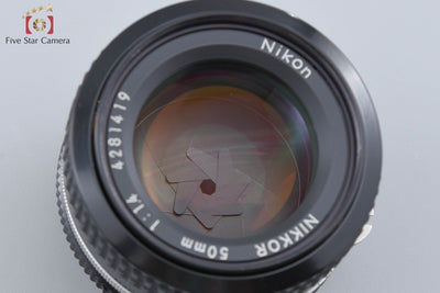 [Used] Nikon Ai NIKKOR 50mm f/1.4