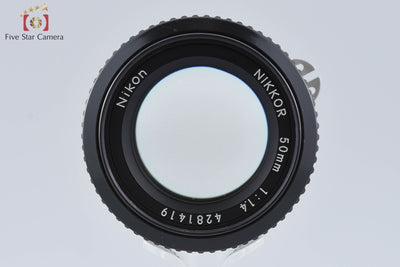 [Used] Nikon Ai NIKKOR 50mm f/1.4