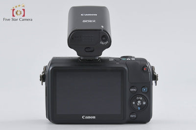 [Used] Canon EOS M Double Lens Kit Black with Original Box