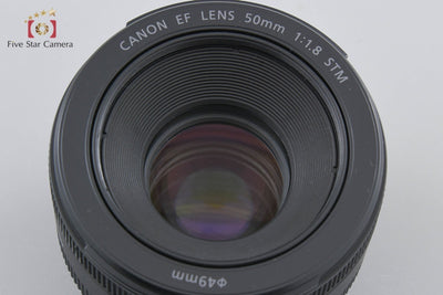 【中古】Canon キヤノン EF 50mm f/1.8 STM