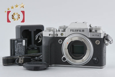 Used FUJIFILM X-T4 Silver Mirrorless Camera