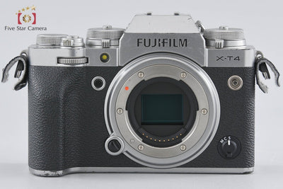 Used FUJIFILM X-T4 Silver Mirrorless Camera