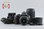 [Used] Nikon D40x Double Zoom Kit II Black, Low Shutter Count
