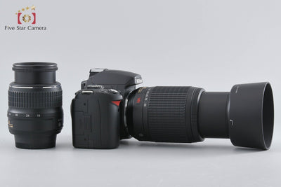 [Used] Nikon D40x Double Zoom Kit II Black, Low Shutter Count