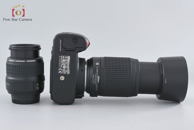 [Used] Nikon D40x Double Zoom Kit II Black, Low Shutter Count