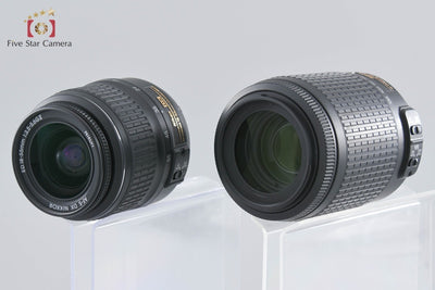 [Used] Nikon D40x Double Zoom Kit II Black, Low Shutter Count