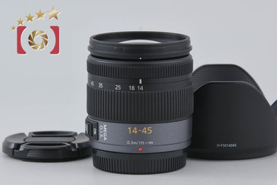 [Used] Panasonic LUMIX G VARIO 14-45mm f/3.5-5.6 ASPH. MEGA O.I.S. H-FS014045
